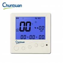 春泉 Chuntsuan 云温控器 CWK100 风机盘管温控器 WIFI温控器 可手机操控 适用于2管制系统 3速风机 220VAC